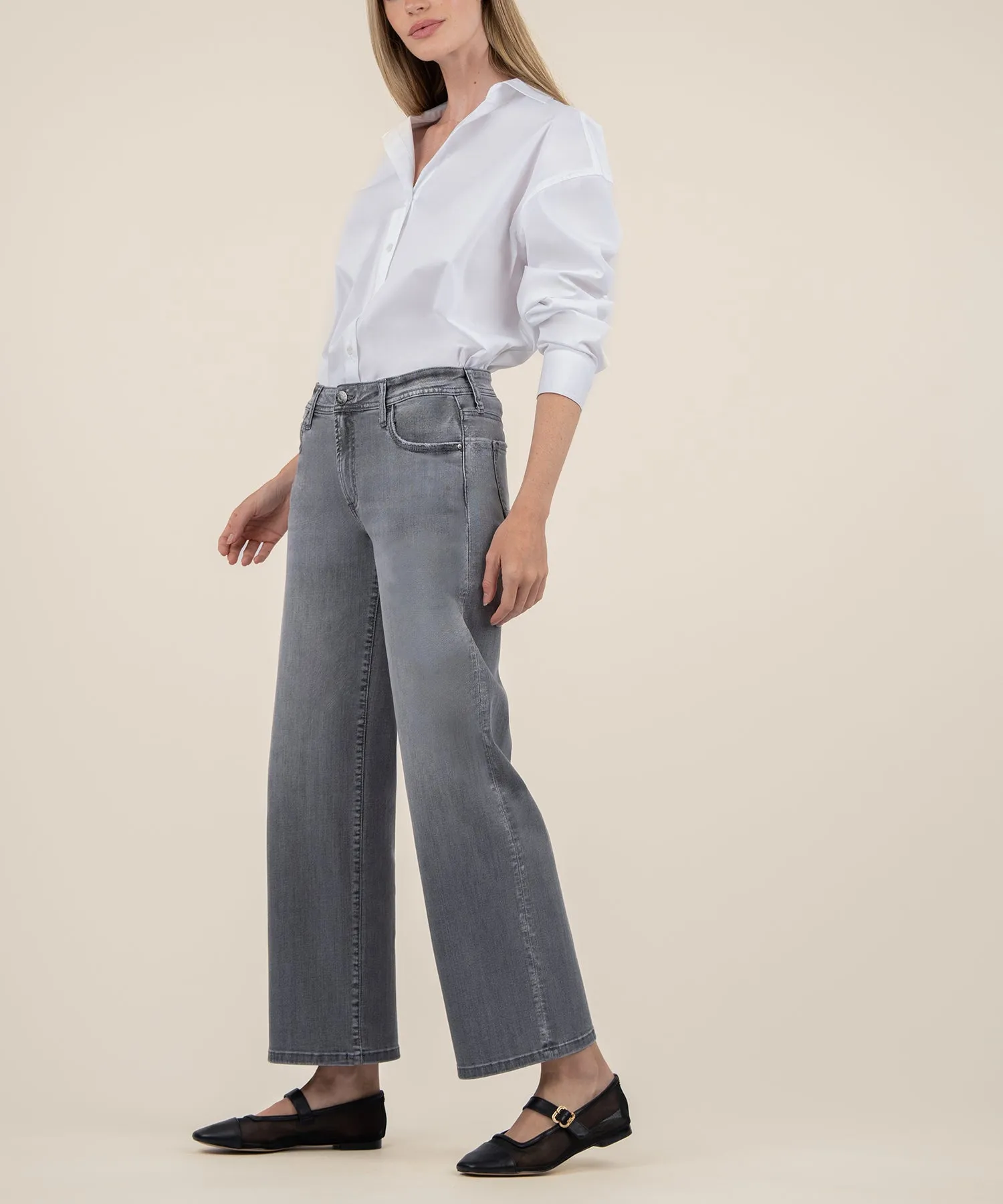 Charlotte Mid Rise Wide Leg - FINAL SALE