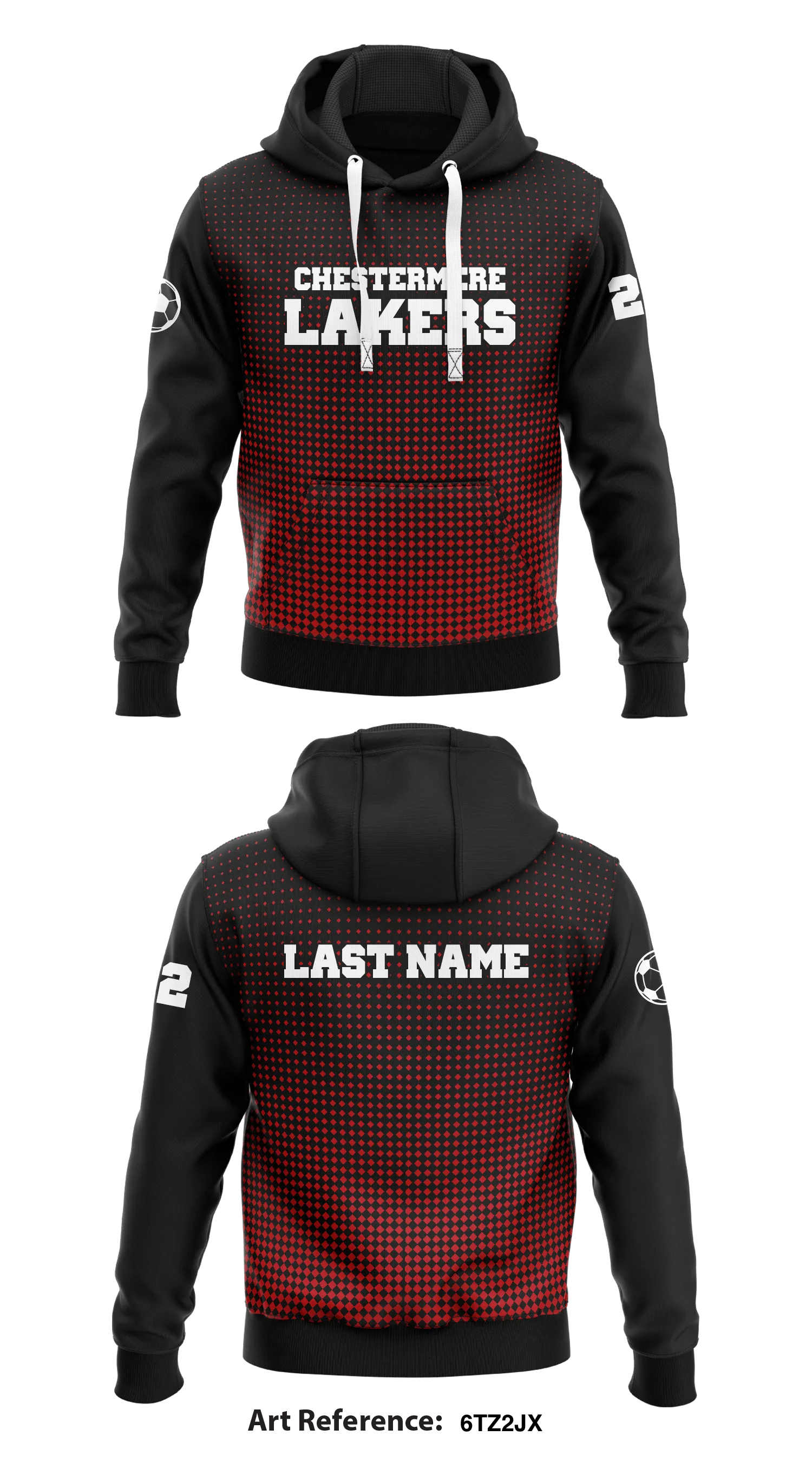 Chestermere Lakers Store 1 Core Men's Hooded Performance Sweatshirt - 6tz2Jx