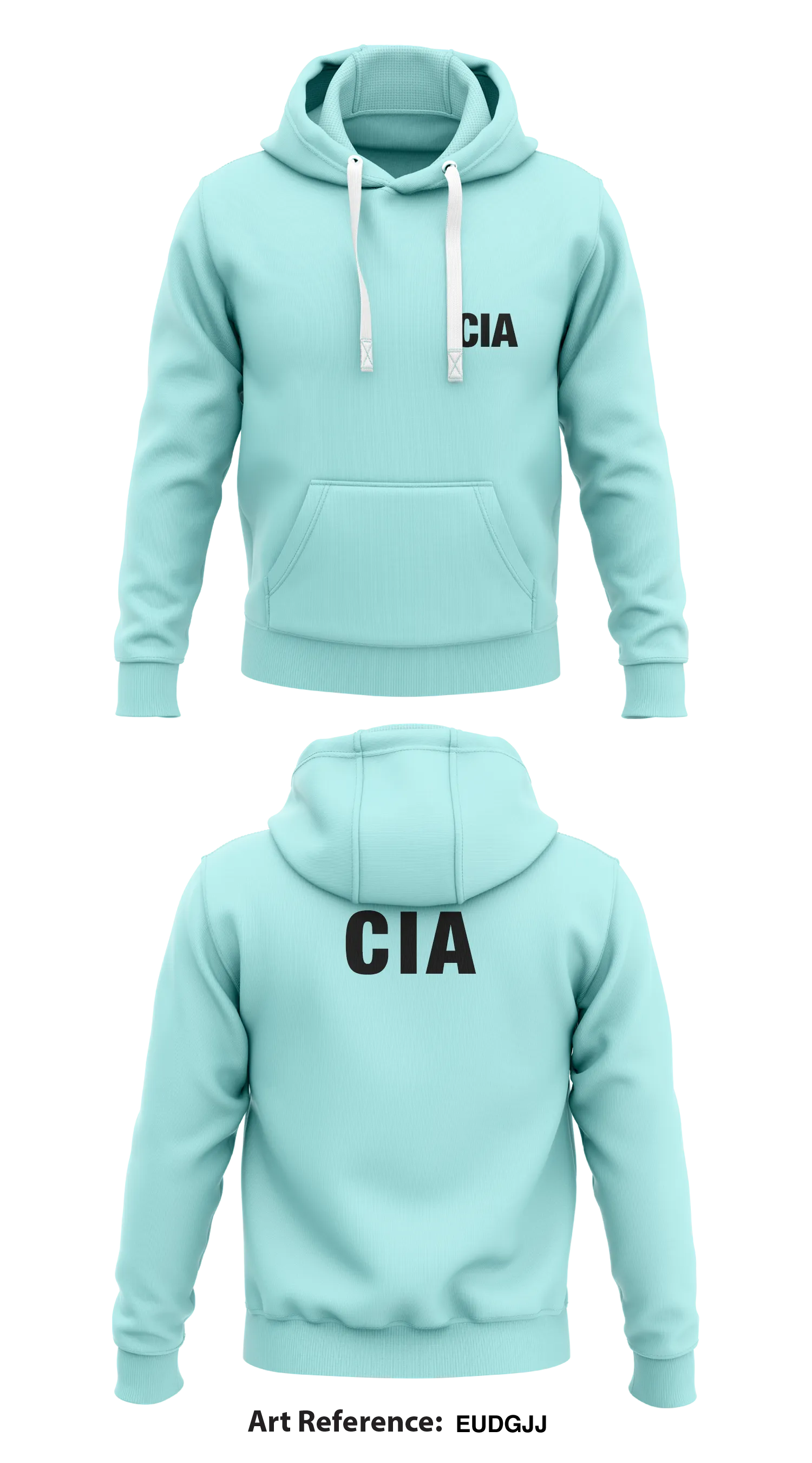 CIA Store 1  Core Men's Hooded Performance Sweatshirt - EUDGjJ