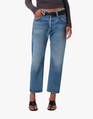 Citizens of Humanity Winslow Cropped Boyfriend Jeans in Pacifica