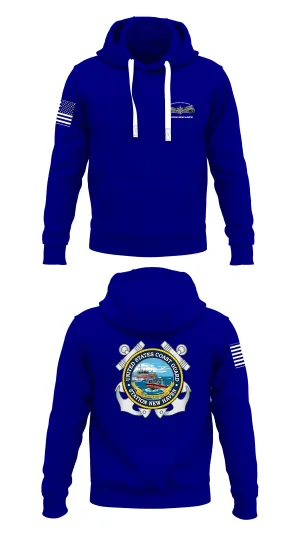 Coast guard Station New Haven  Store 1  Core Men's Hooded Performance Sweatshirt - 78435399284