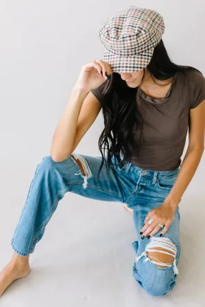 Cobain High Rise Boyfriend Jeans by KanCan in Medium Wash