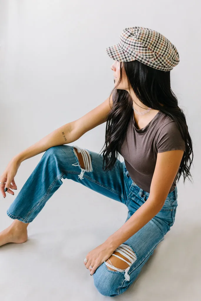 Cobain High Rise Boyfriend Jeans by KanCan in Medium Wash