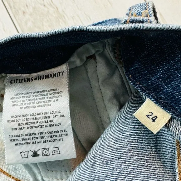 COH Skyla Midrise Cigarette Jeans Size 24