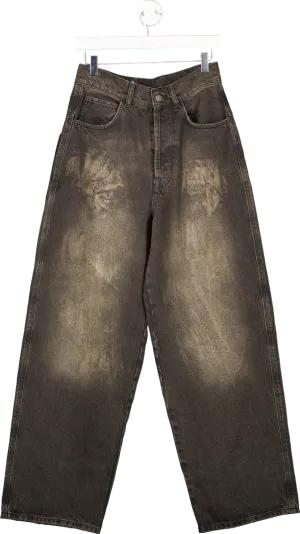 Collusion Black Wide Leg Jeans UK w28