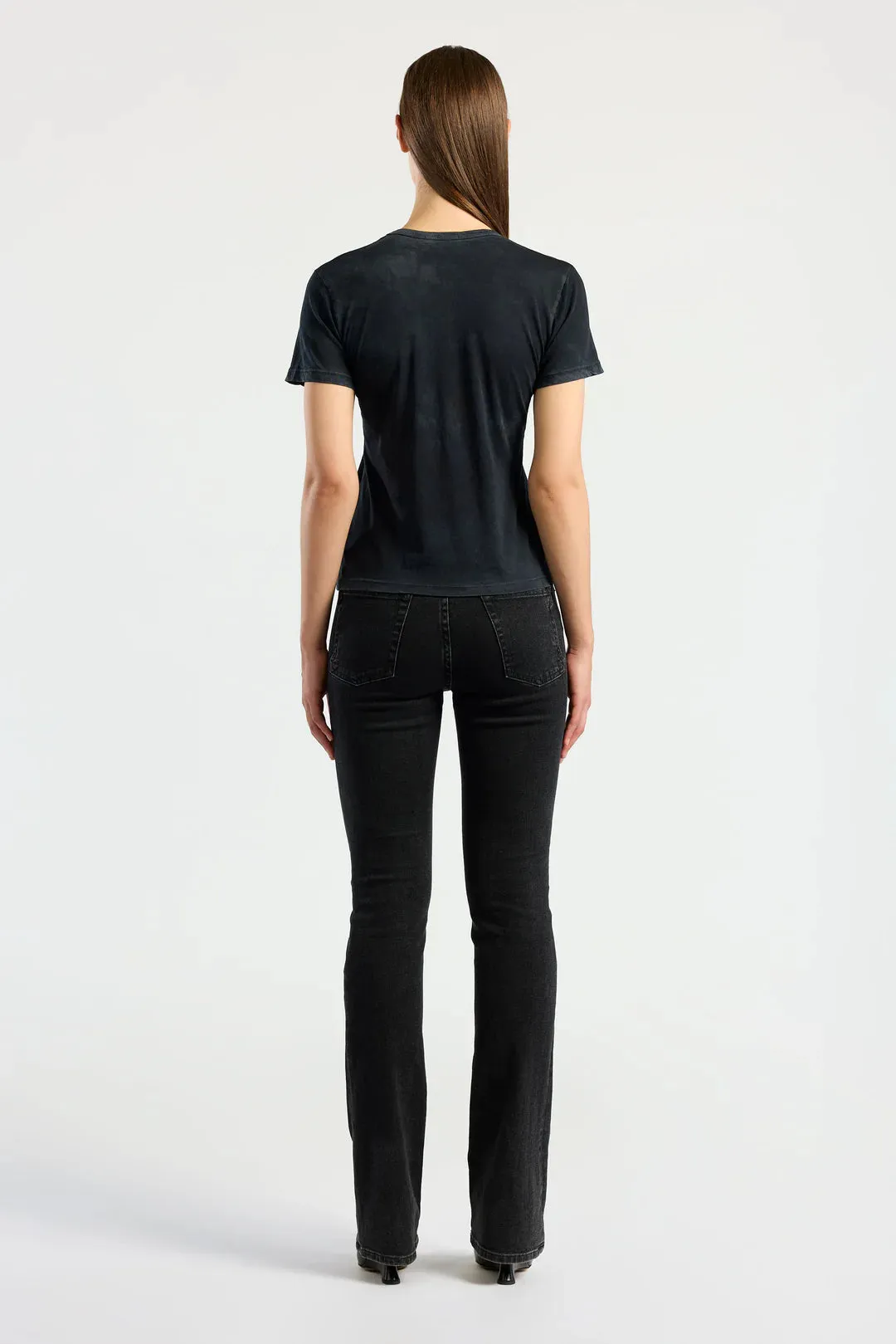 Cotton Citizen STANDARD V-NECK TEE Vintage Black
