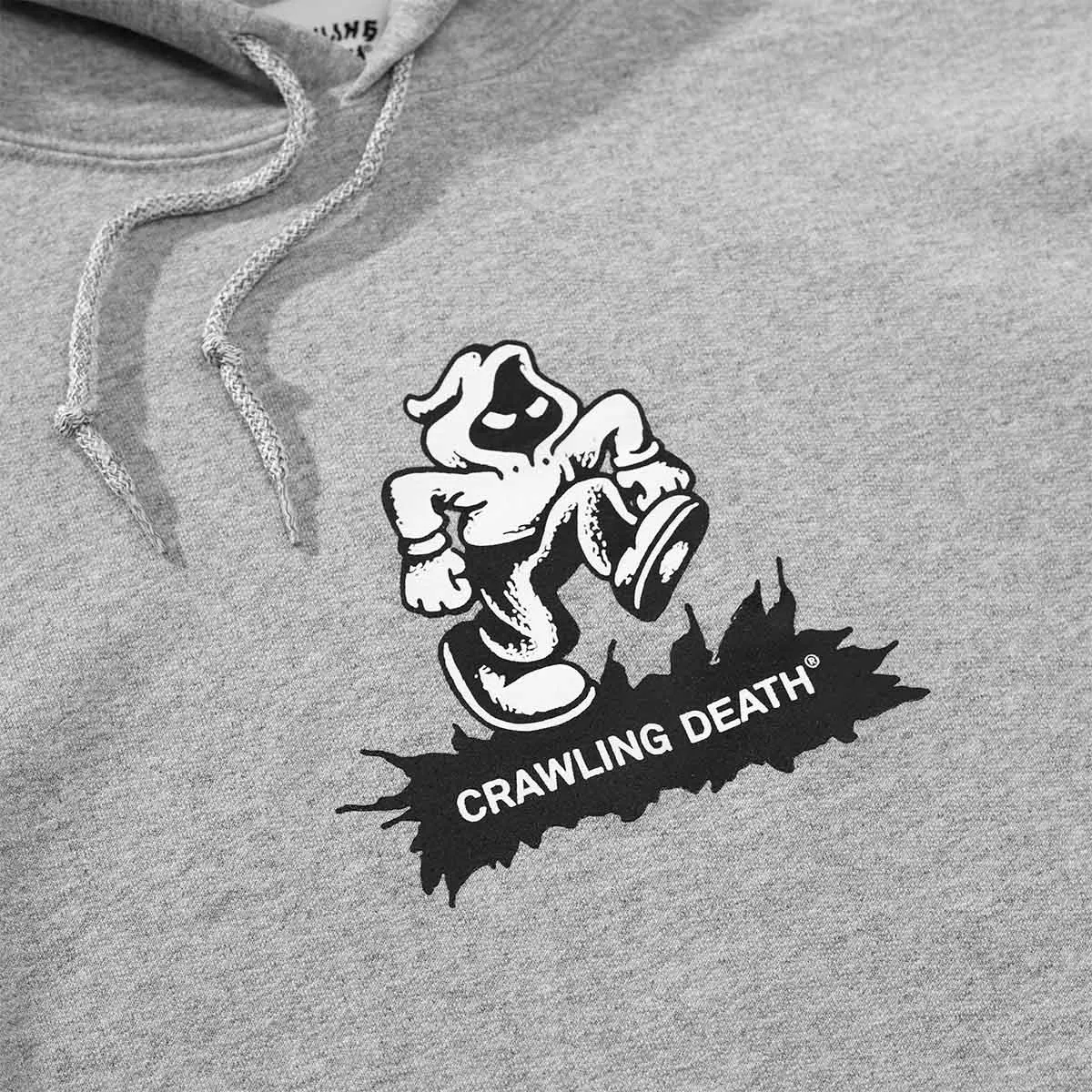 Crawling Death - Dan Coy Hoodie Grey