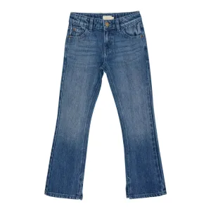 Creamie Brand Wide Legged Denim Jeans: Sizes 4 to 14 Years