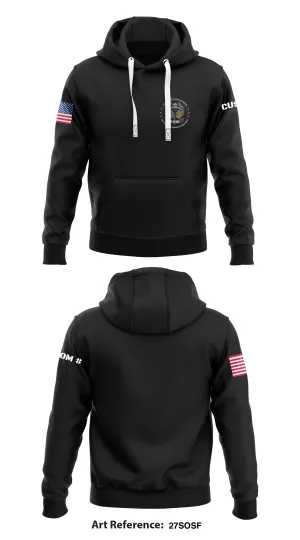 CUSTOM - 27th Special Operations Security Forces Squadron, DAGRE section Store 1  Core Men's Hooded Performance Sweatshirt - 27SOSF