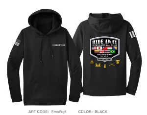CUSTOM Hideaway International Club Hi-Tech Performance Hoodie - FmsWgf