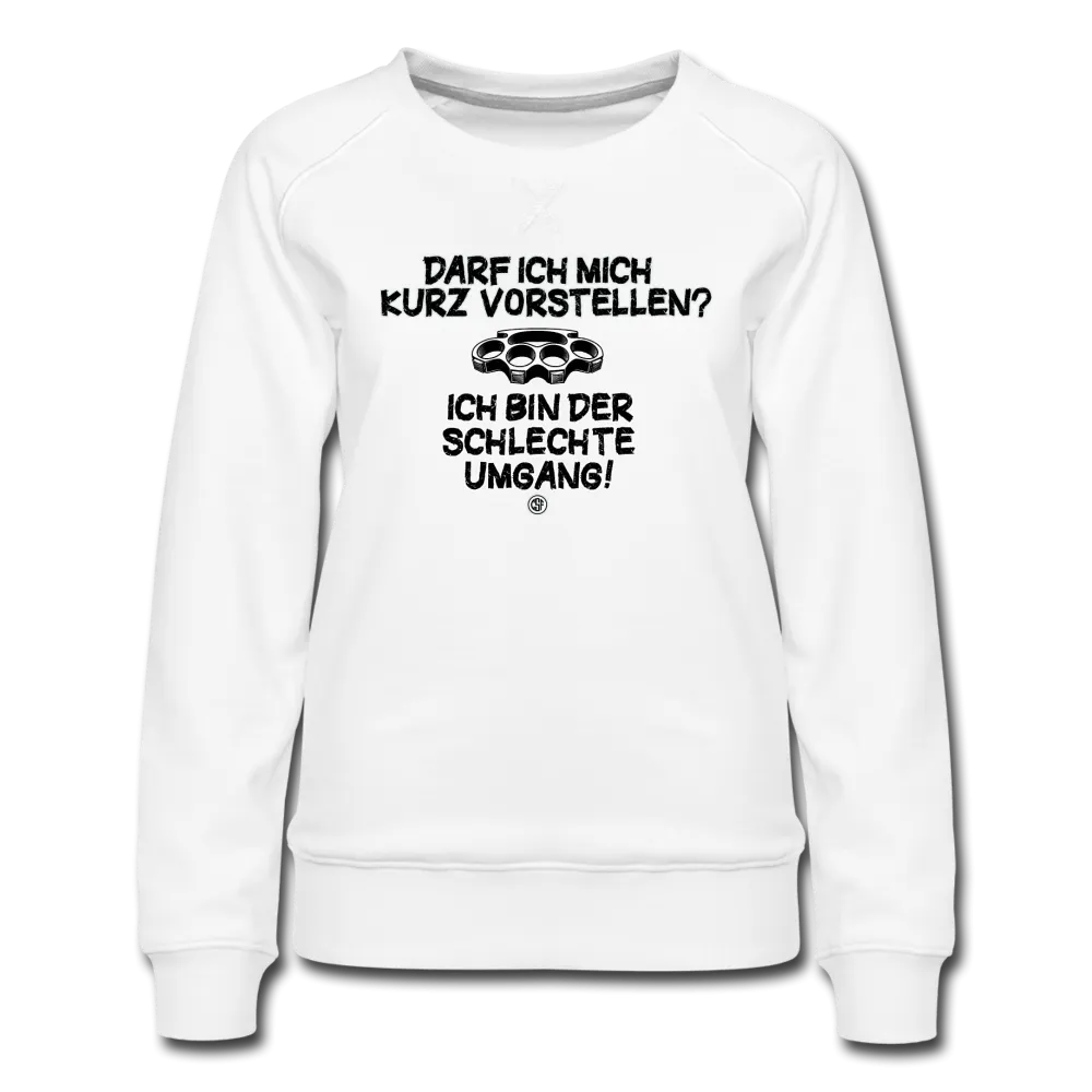 Darf ich mich kurz vorstellen... - Frauen Premium Pullover