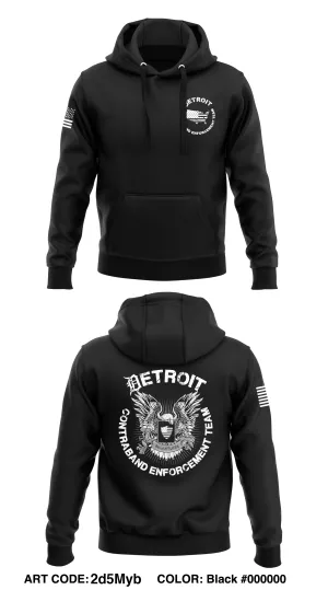 DCET Store 1  Core Men's Hooded Performance Sweatshirt - 2d5Myb