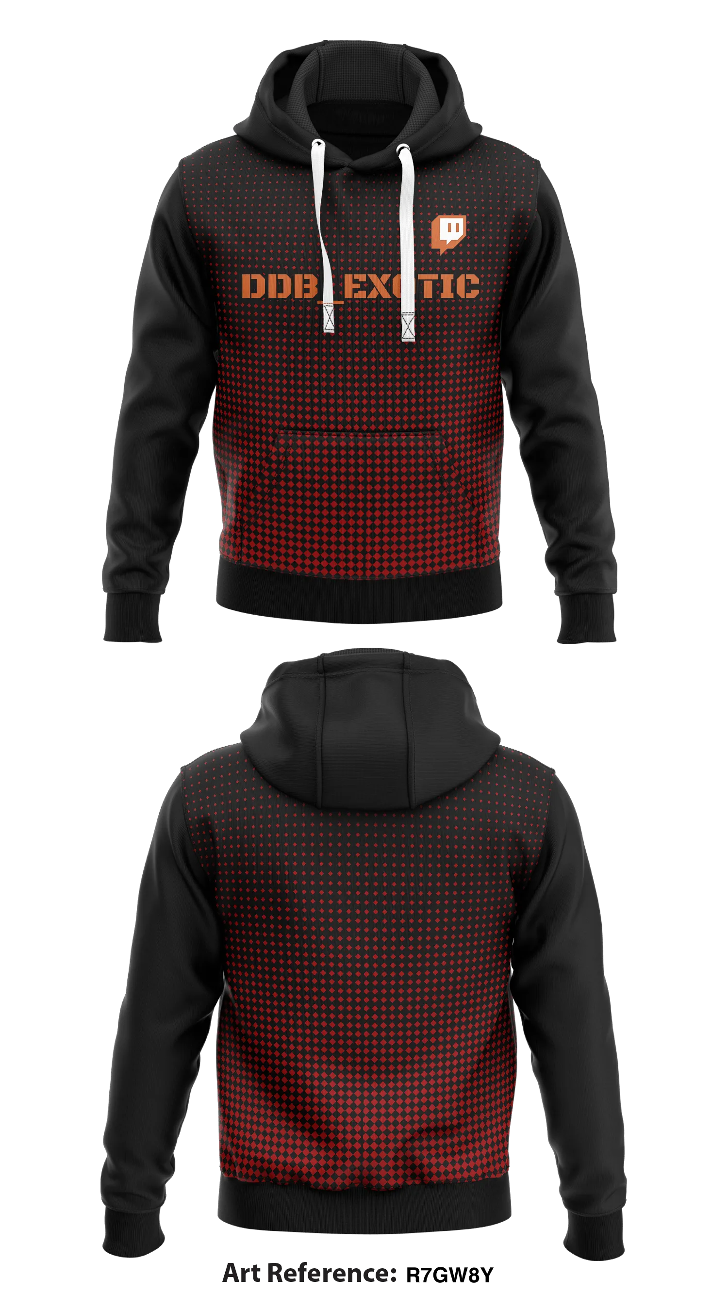 DDB_Exotic Store 1 Core Men's Hooded Performance Sweatshirt - R7gw8y