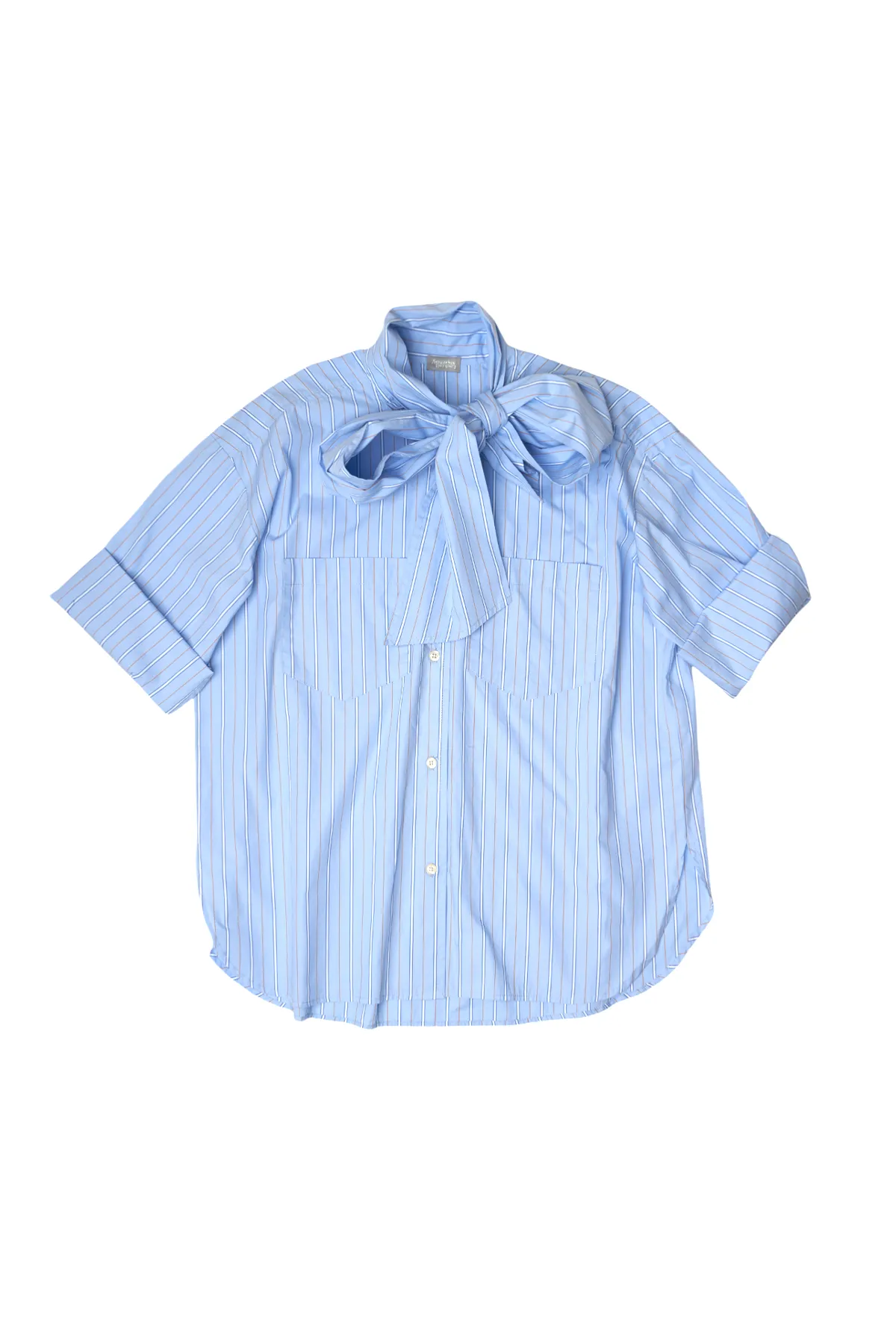 DEAR POLLY | tonal blue shirting