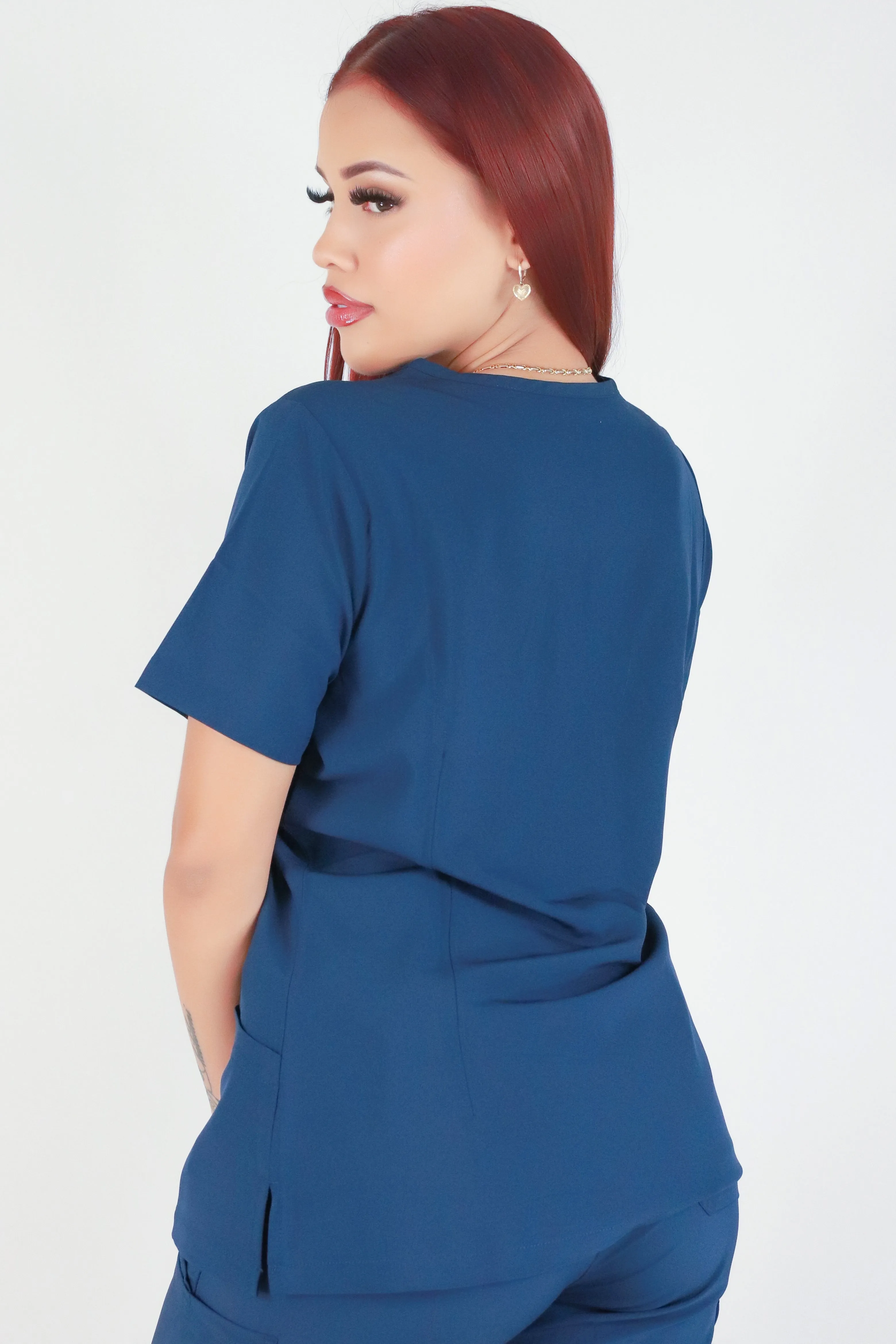 DELIVER ME SCRUB TOP