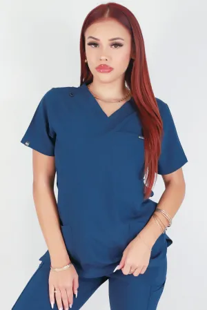 DELIVER ME SCRUB TOP