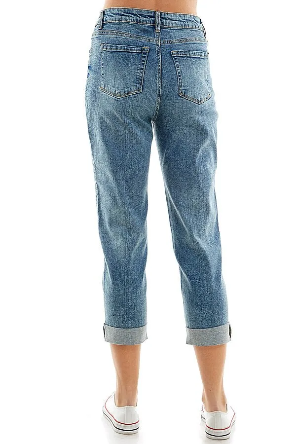 DESTROYED  BOYFRIEND JEANS