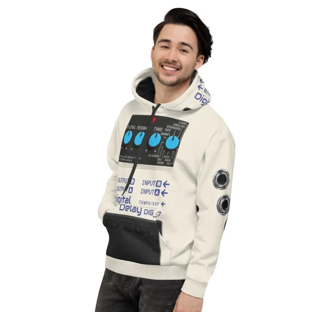 Digital Delay DIG_7 Guitar FX Pedal Hoodie