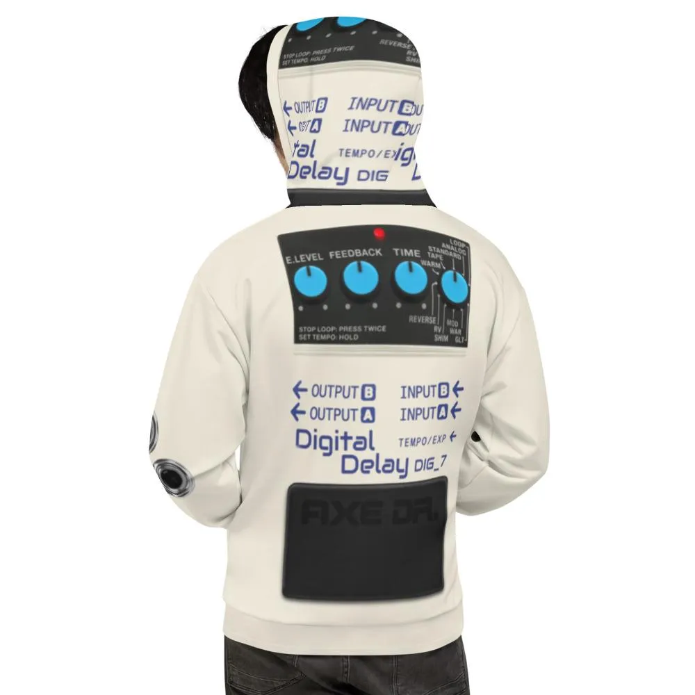 Digital Delay DIG_7 Guitar FX Pedal Hoodie