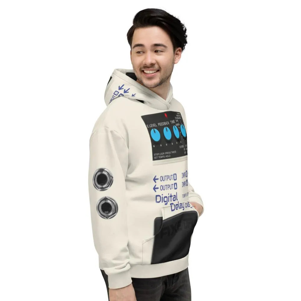 Digital Delay DIG_7 Guitar FX Pedal Hoodie