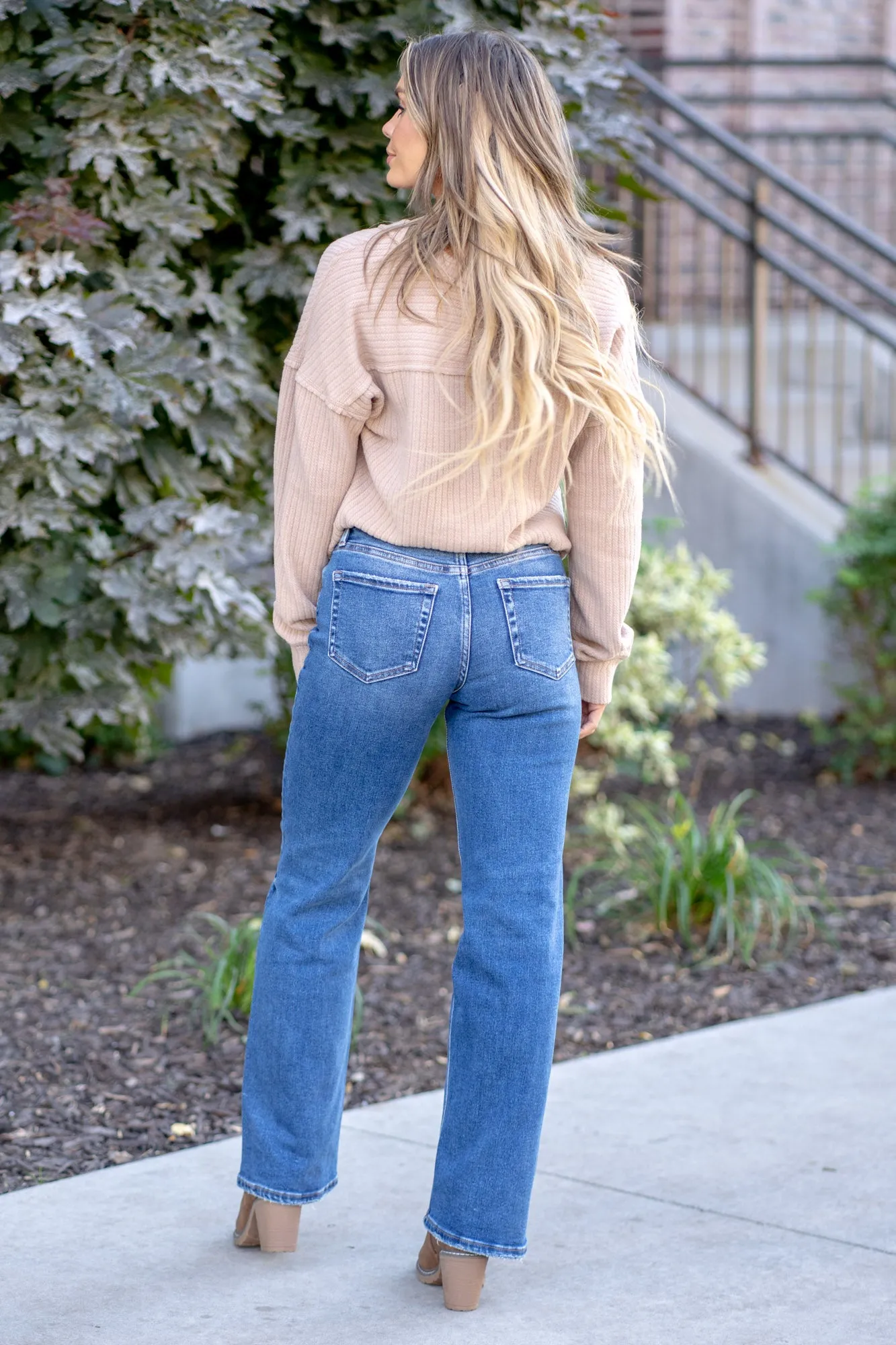 Dreamland High Rise Slim Wide Leg