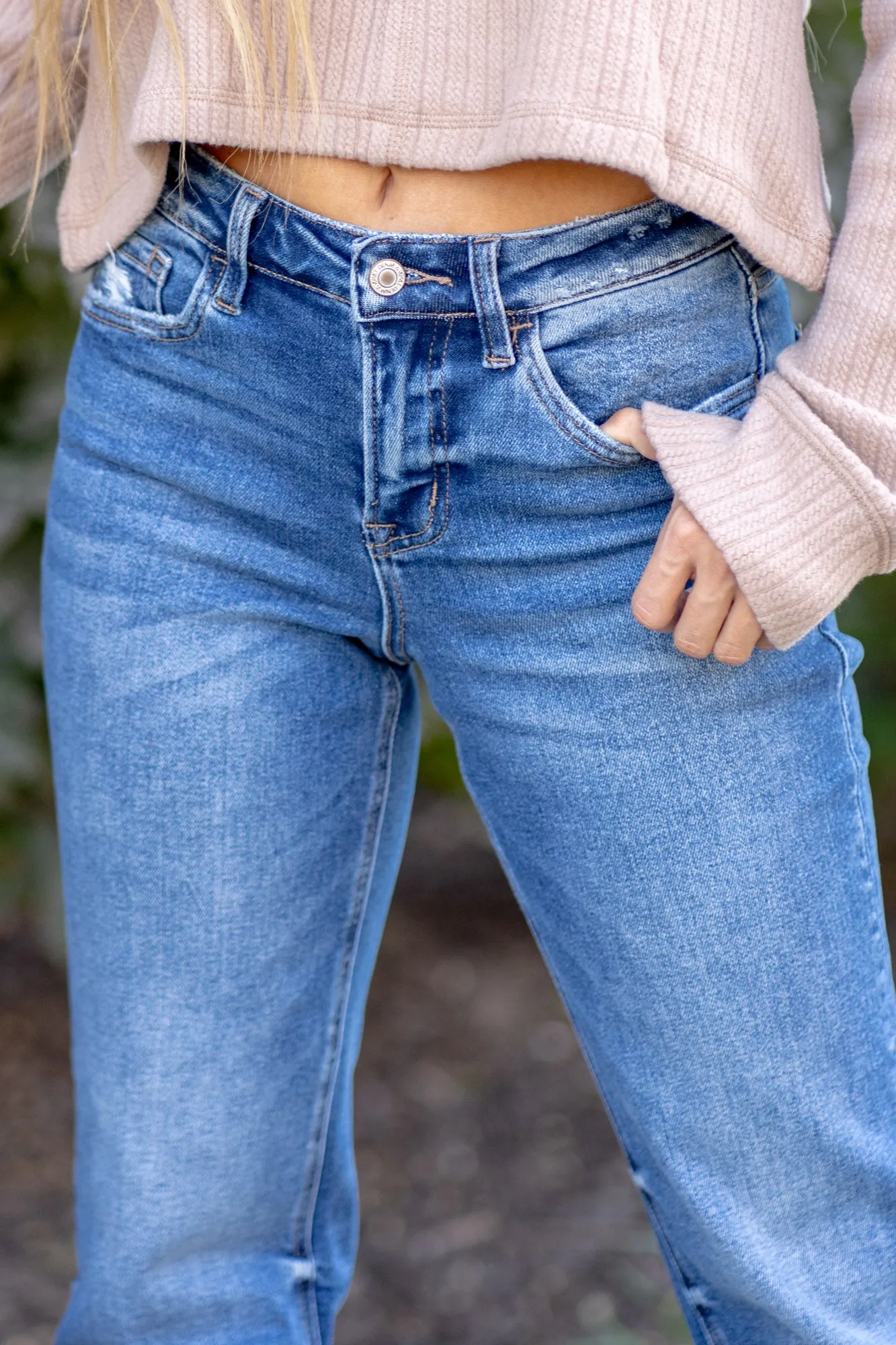 Dreamland High Rise Slim Wide Leg