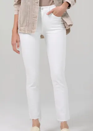 Ella Mid Rise Slim Crop