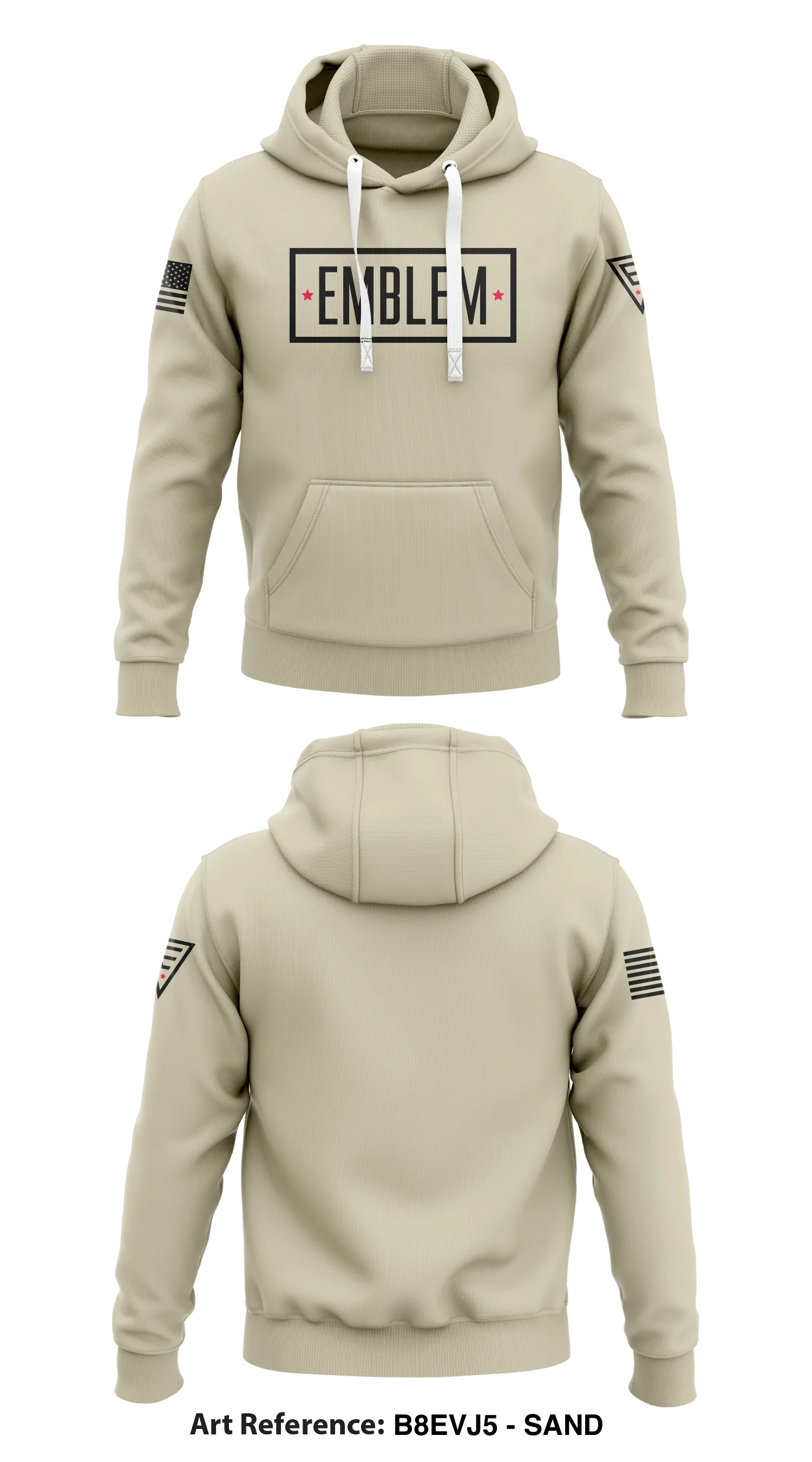 Emblem Athletic Team Store Core Men's Hooded Performance Sweatshirt - b8eVJ5