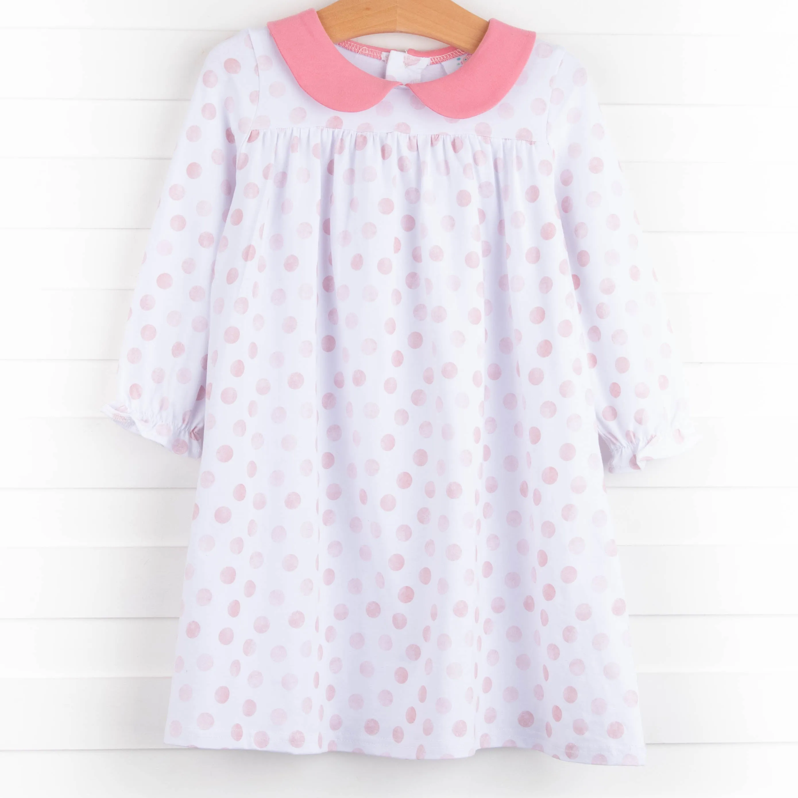 Emily Dress, Pink Dots