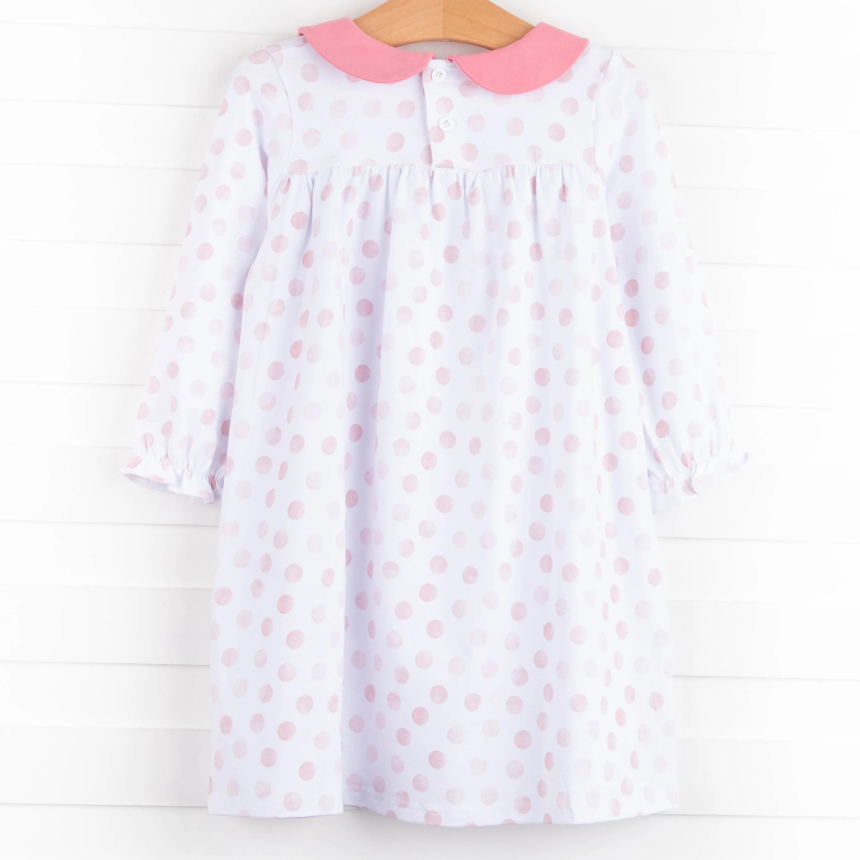 Emily Dress, Pink Dots