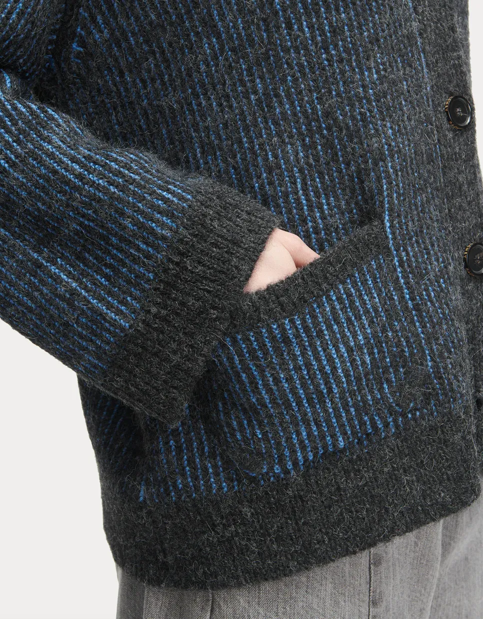 Emmerson Cardigan, Charcoal