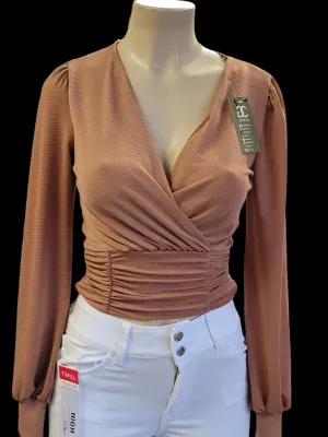 Erika blouse NUDE