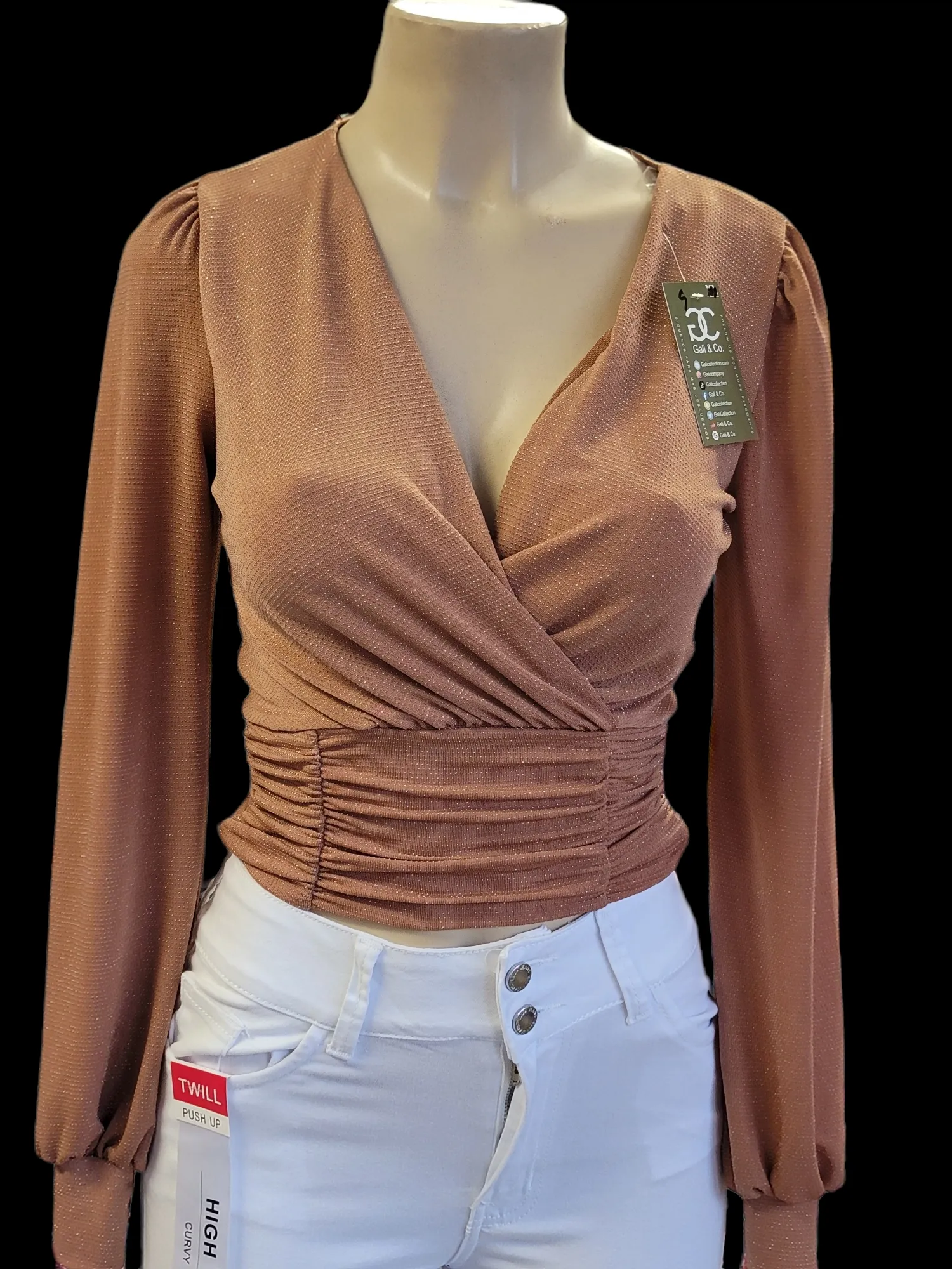 Erika blouse NUDE