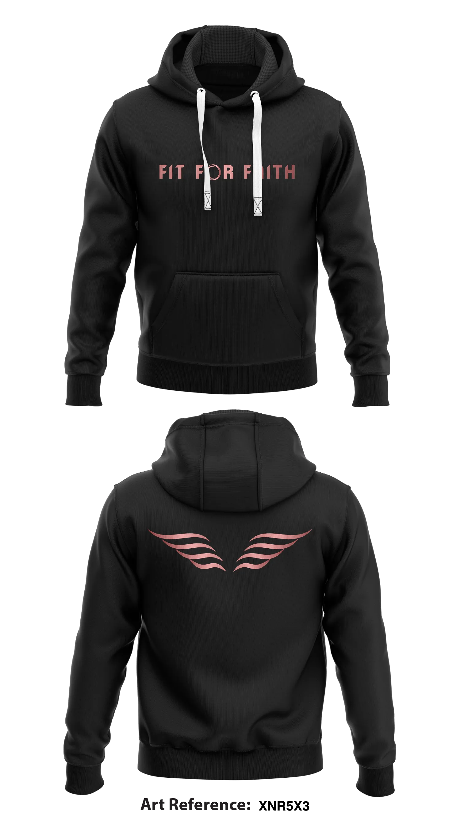 Fit For Faith Store 1  Core Men's Hooded Performance Sweatshirt - xnR5x3