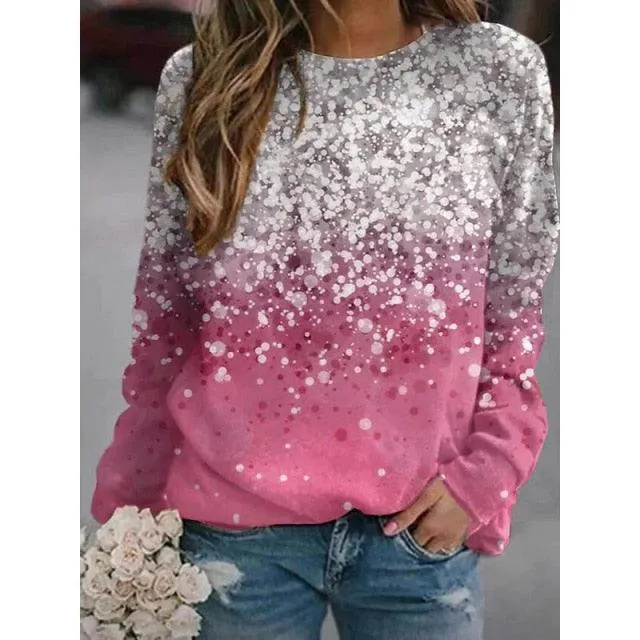 Floral-printed Full sleeve Sweatshirt