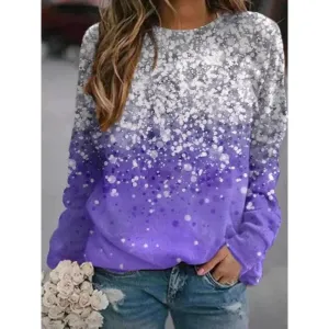 Floral-printed Full sleeve Sweatshirt