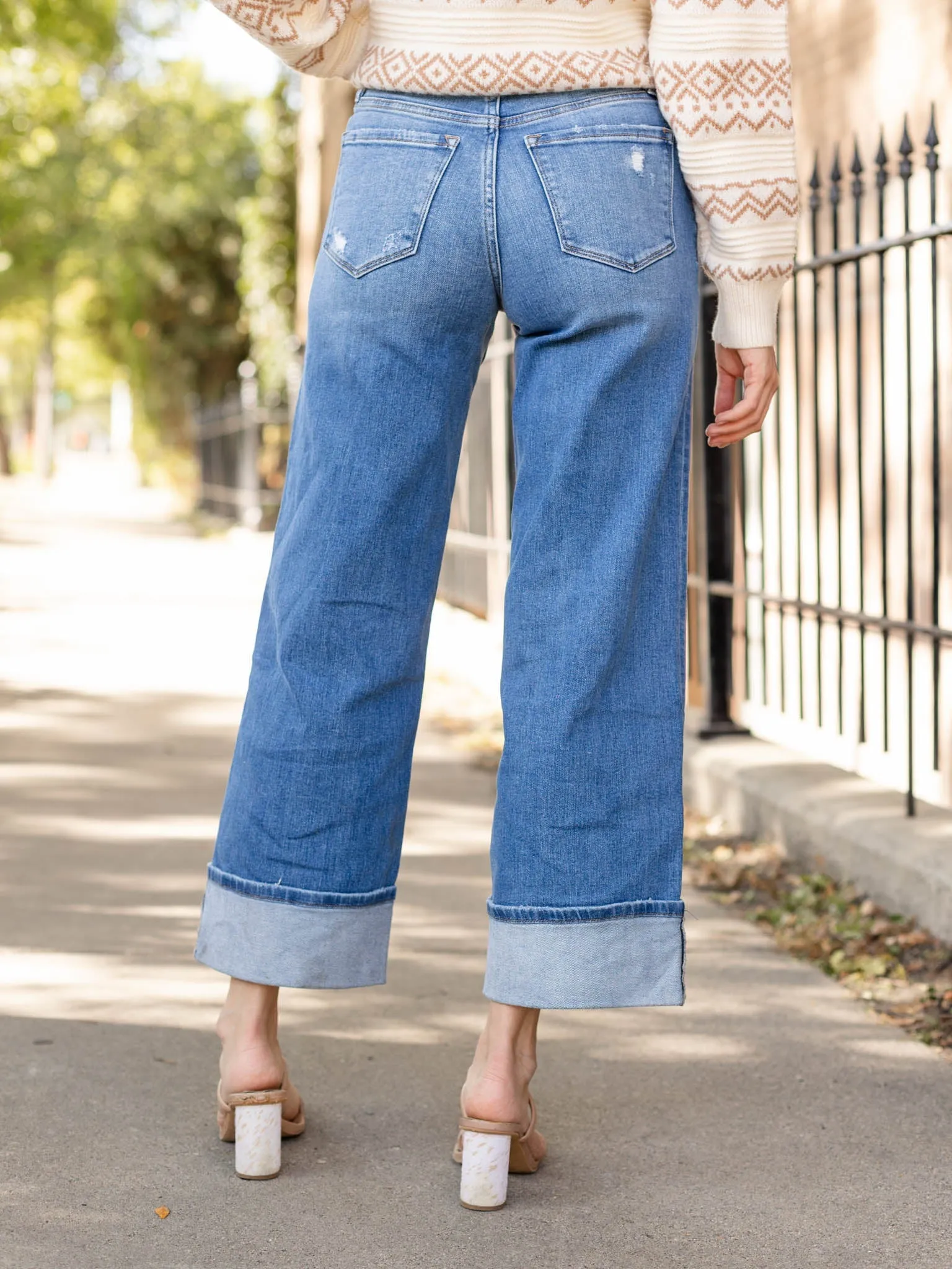 Flying Monkey Moorland High Rise Cuff Wide
