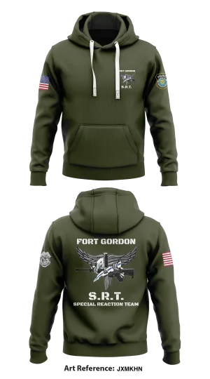 Fort Gordon  Core Men's Hooded Performance Sweatshirt - JXMKHn