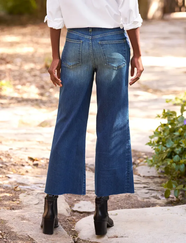 Frank & Eileen -Italian Dream Denim Galway Wide-Leg Jean 1999