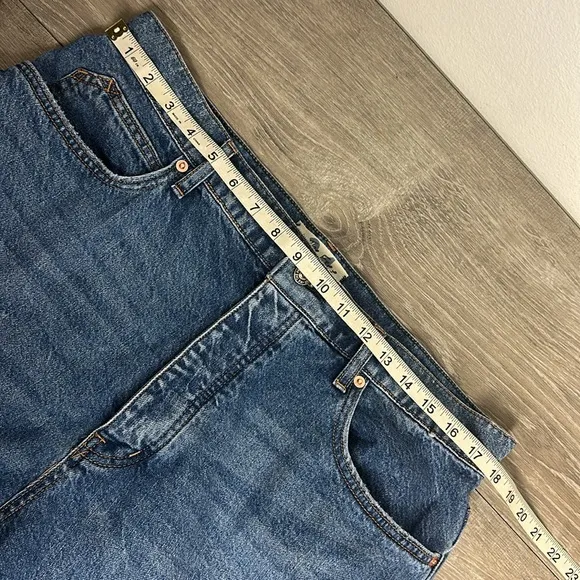 Free People We The Free Crvy Wide Leg Jeans Size 34