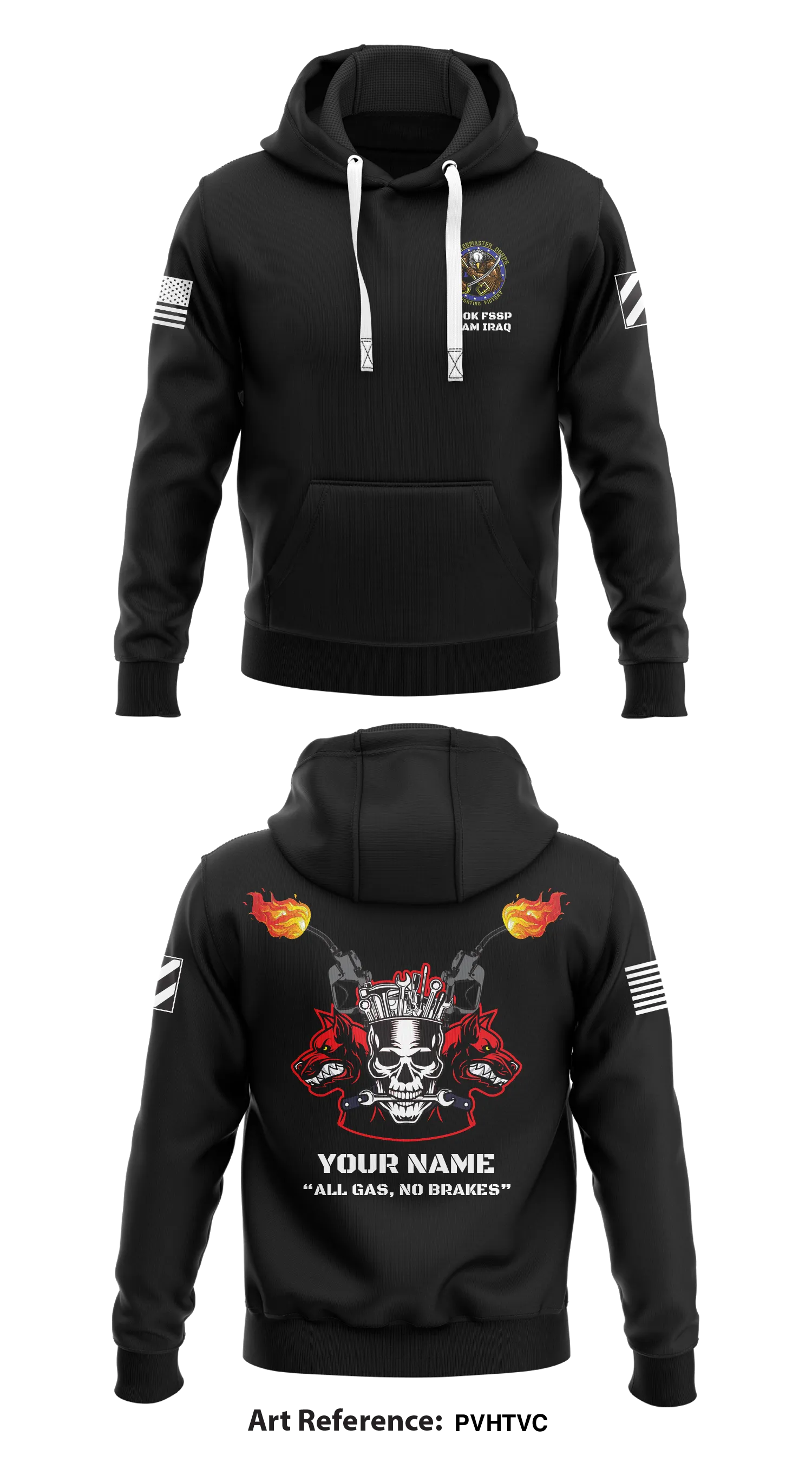 FSSP IRAQ Store 1  Core Men's Hooded Performance Sweatshirt - PvHtvC