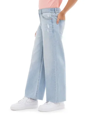 Girls Wide Leg Jeans