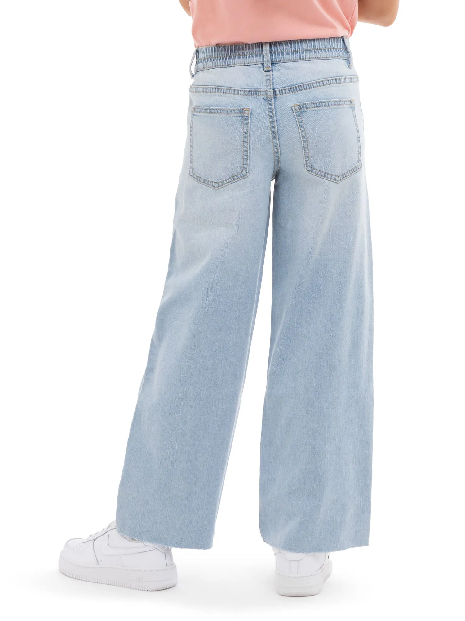 Girls Wide Leg Jeans