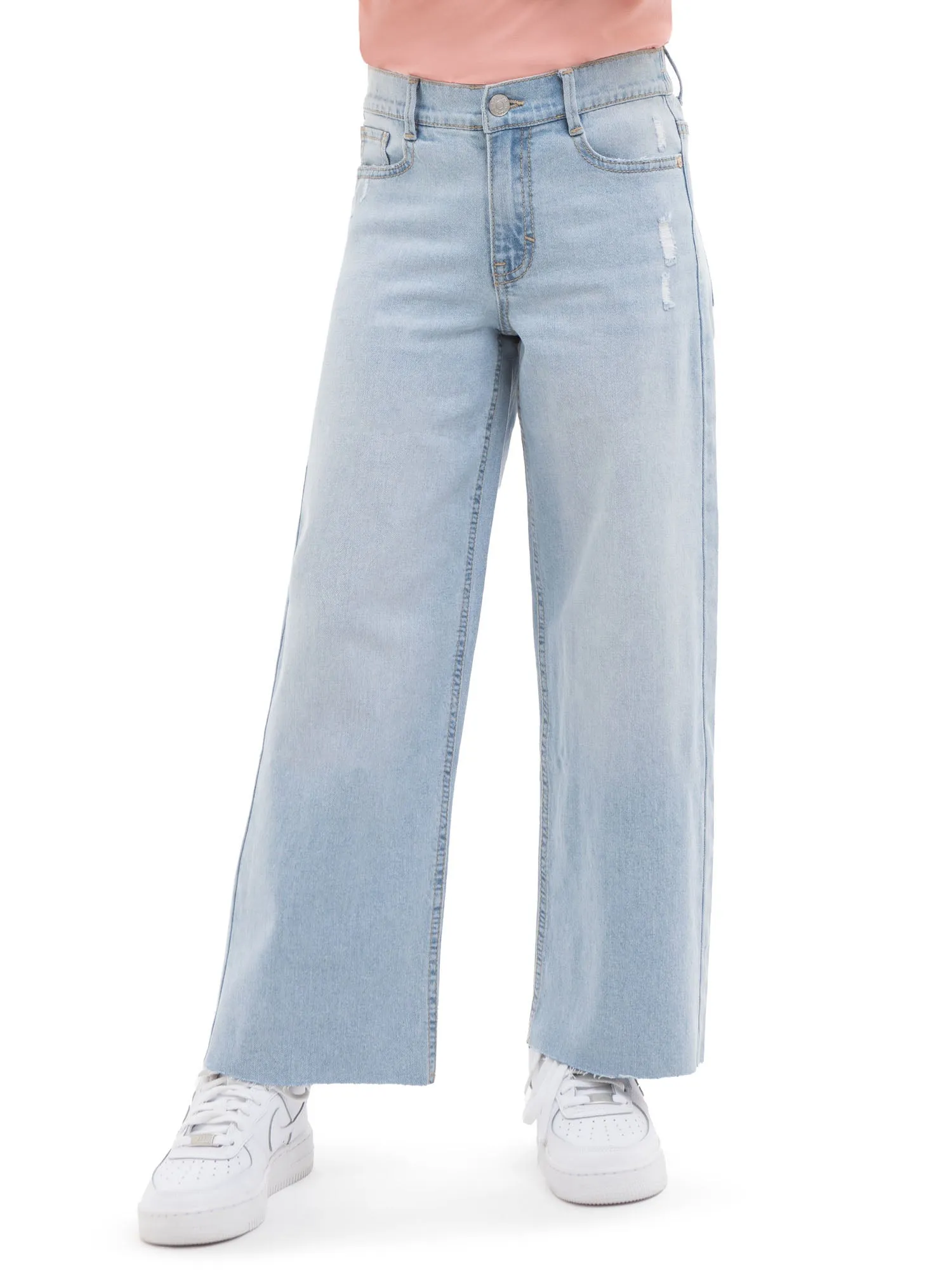 Girls Wide Leg Jeans