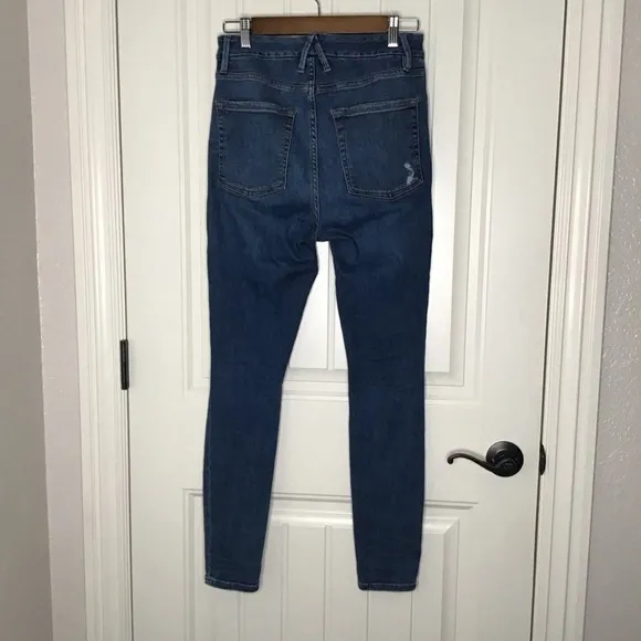 Good American Good Waist Skinny Jeans Size 27.