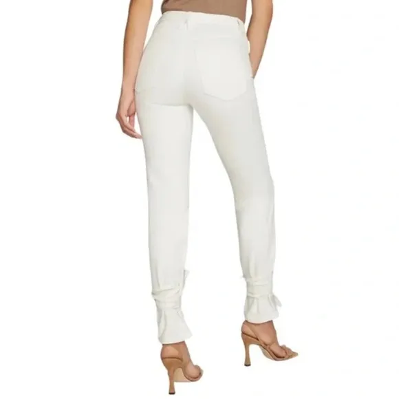 Good American Women's Good Boy Ankle Wrap Jeans