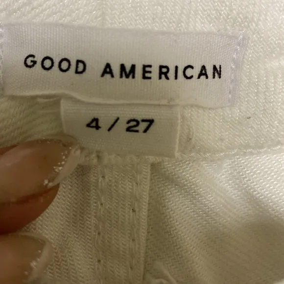 Good American Women's Good Boy Ankle Wrap Jeans