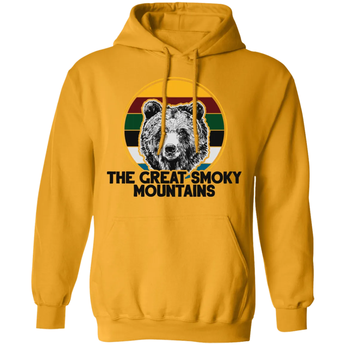 Great Smoky Mountains Bear - Pullover Hoodie