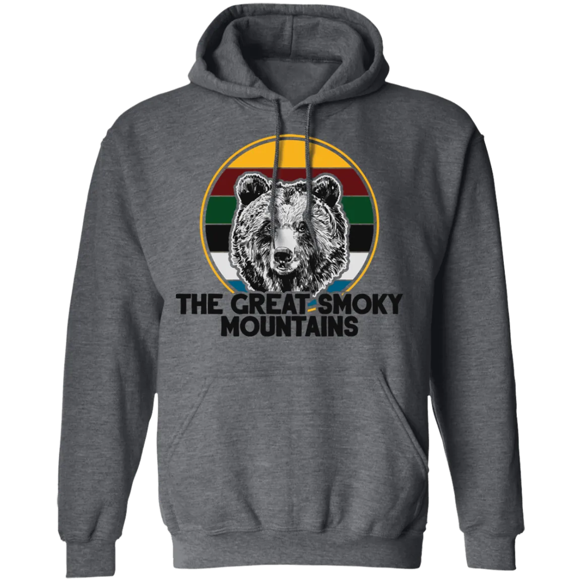Great Smoky Mountains Bear - Pullover Hoodie