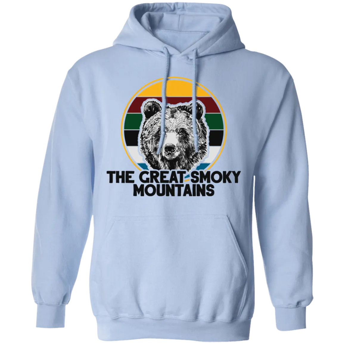Great Smoky Mountains Bear - Pullover Hoodie